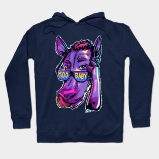 Moo Baby in Color Hoodie